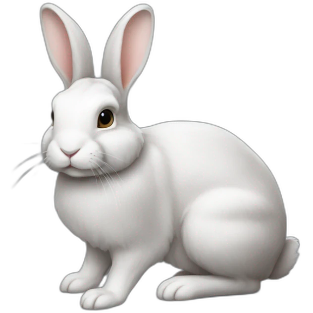 rabbit-lopear-gray-fullbody-lop emoji