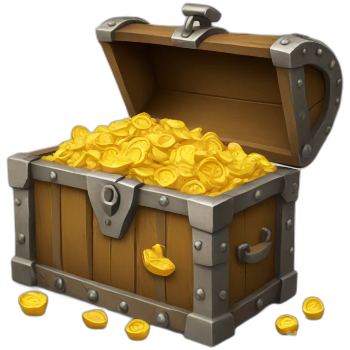 Treasure chest emoji