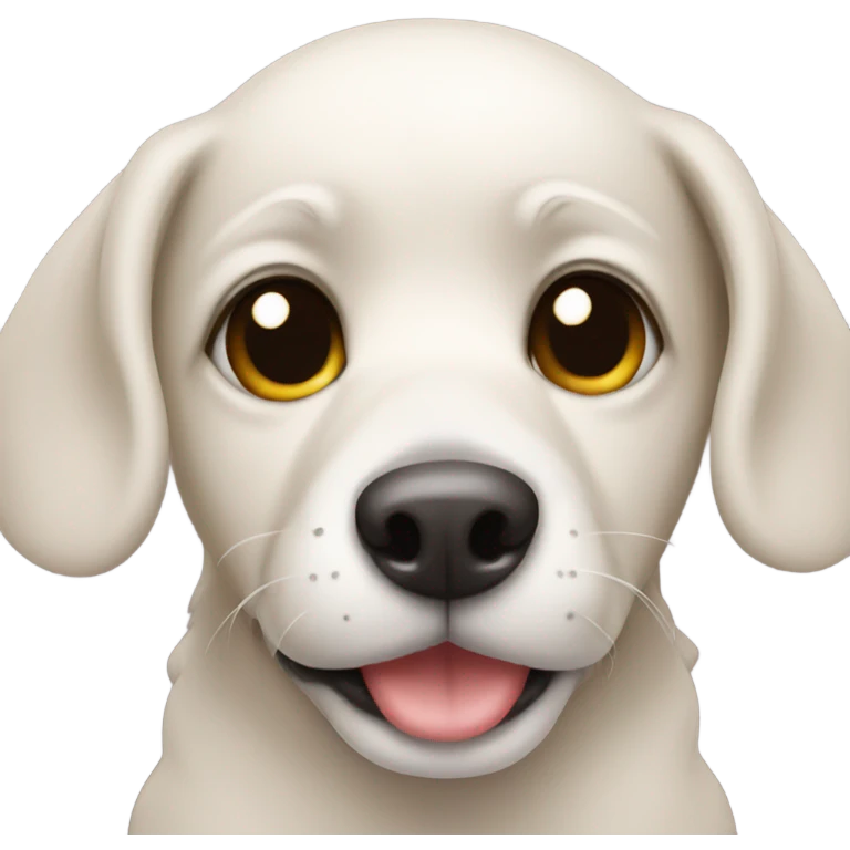 Love dog emoji