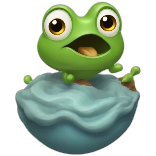 Caca courant sur des ti emoji