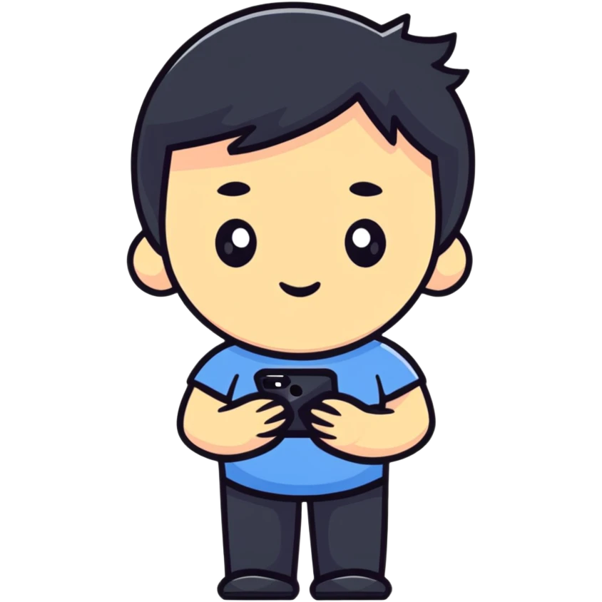 person thinking with iPhone emoji
