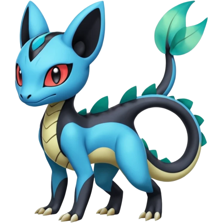 Meloetta-Dewott-Salandit-Pokémon-Fakémon-fusion-hybrid-creature emoji