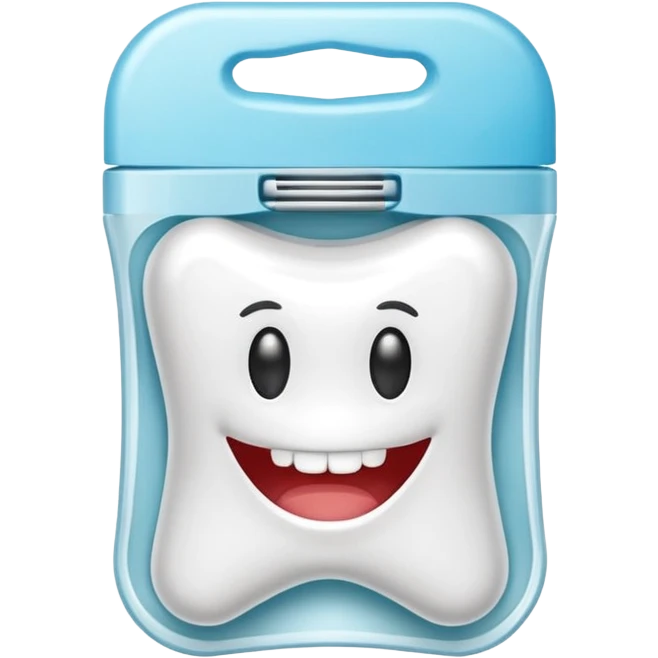 pack of dental floss thread  emoji