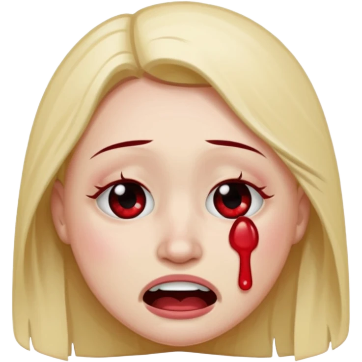 An fsu emoji with an fsu fan crying/depressed emoji