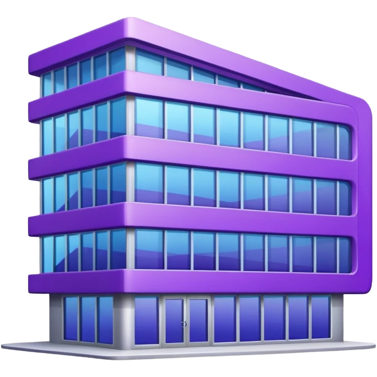 make a prple builidn gcommecial building emoji