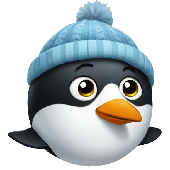 winter penguin  emoji