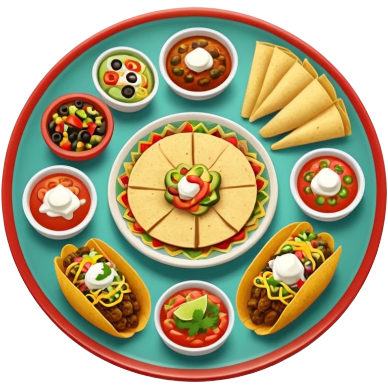 Mexican food emoji