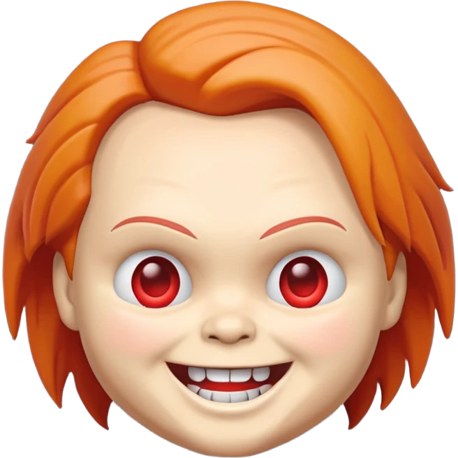 Un emojin de chuky emoji