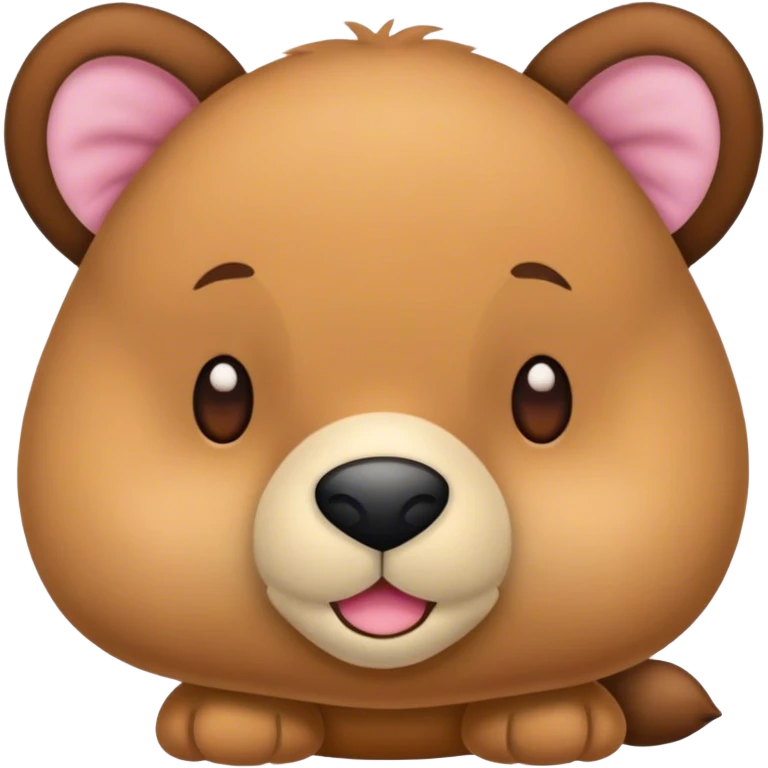Face stuffed animal  emoji
