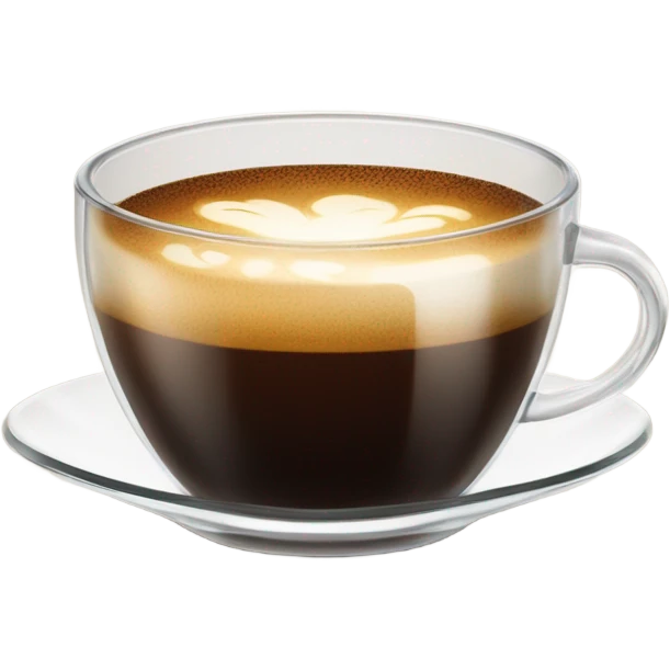 raf coffee in a glass cup emoji