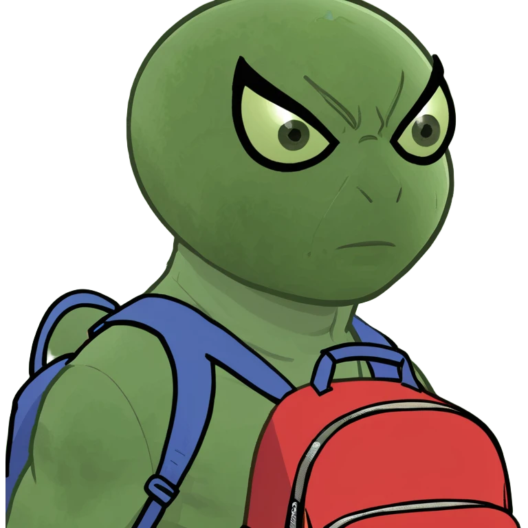 Spider-Man going to school emoji