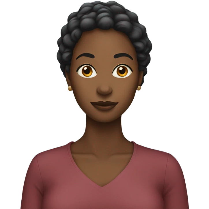 black woman emoji
