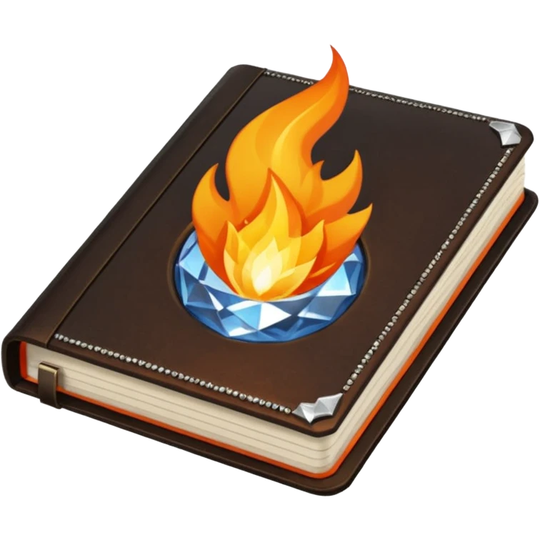 Combine these to make 1. 📓🌎💎🫥🔥⚖️ emoji