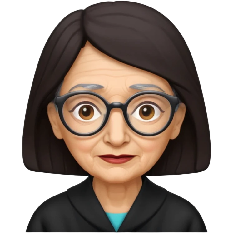 old woman arabic type dark hair glasses emoji