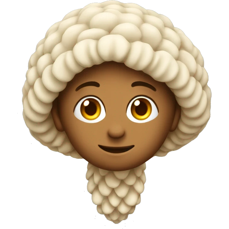 Coquille avec boucle d’oreille dedans  emoji