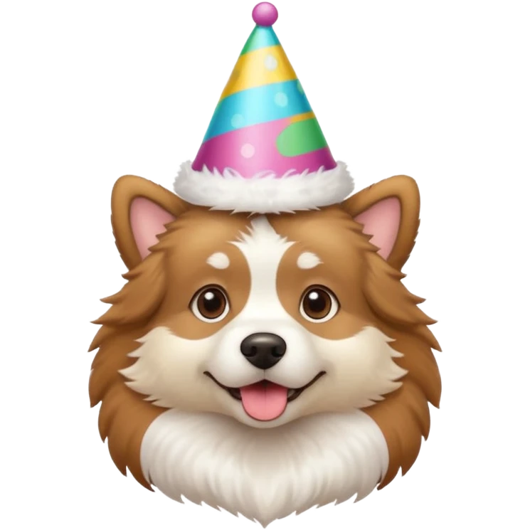 cute dog in game Party Animal emoji