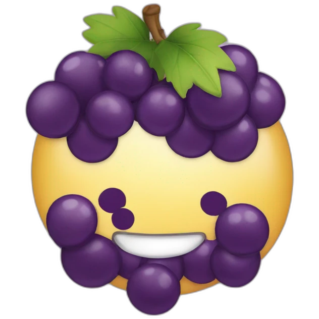 one berry o Grape emoji