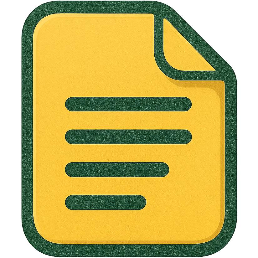 file document icon in whatsapp emoji style emoji
