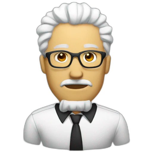Boss write big snow emoji