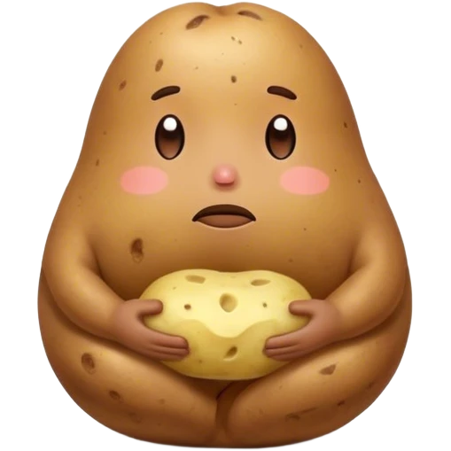 meditating potater  emoji