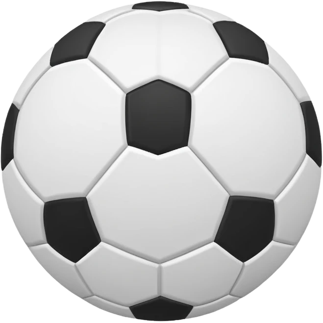 create an airbnb category icon outline that looks like a soccer ball emoji