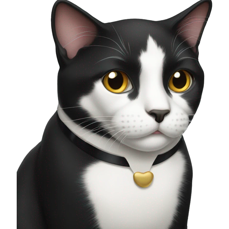 tuxedo cat emoji