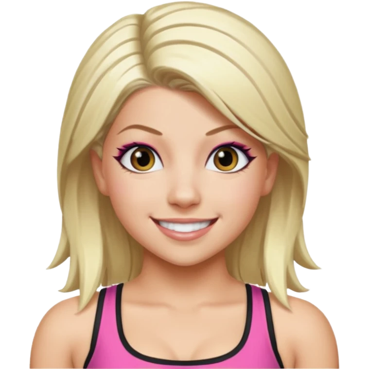 Alexa bliss happy emoji