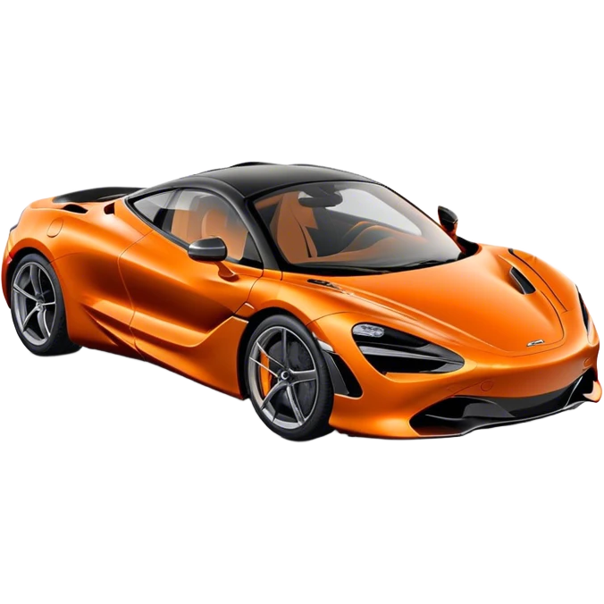 McLaren 720S - McLaren (Model Year: 2021) (Iconic colour: Orange) emoji