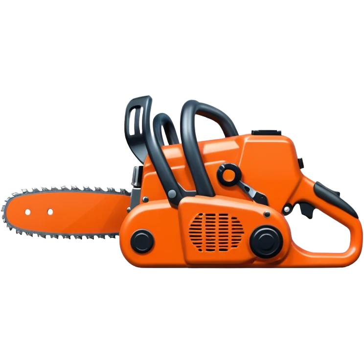 make an emoji about a chainsaw emoji