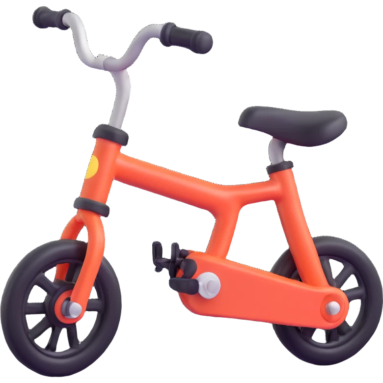 infant bike, extra small, four wheels emoji