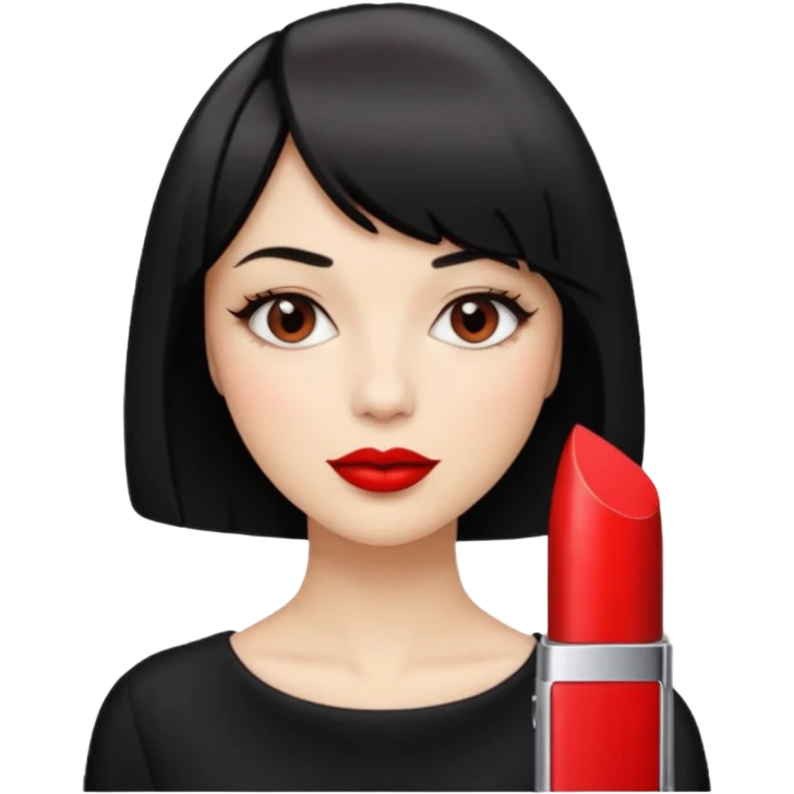 Bob cut emoji