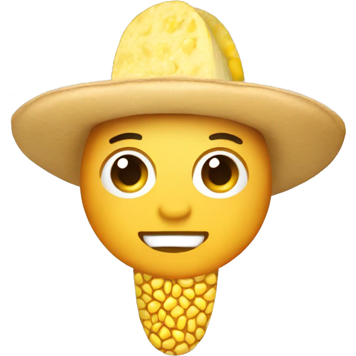 Corn tortilla emoji