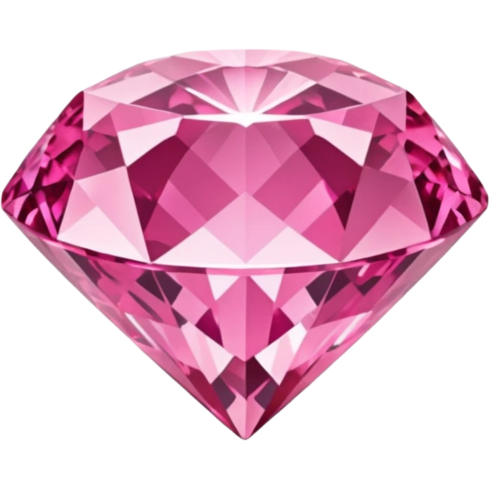 Pink diamond emoji emoji