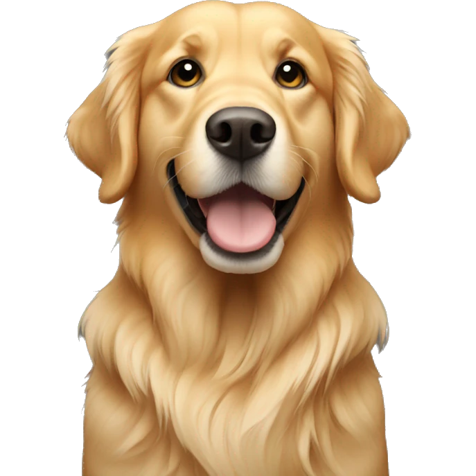 Golden retriever emoji