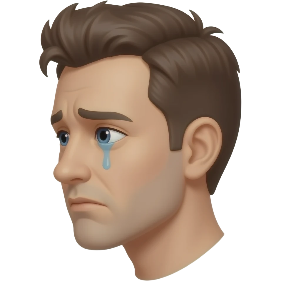 Sideways sad emoji face emoji