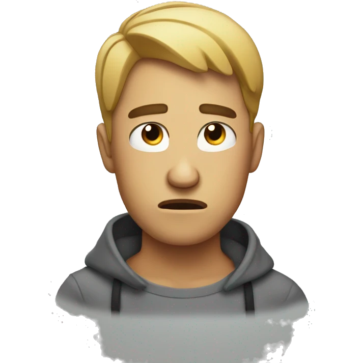 tired of somthing emoji