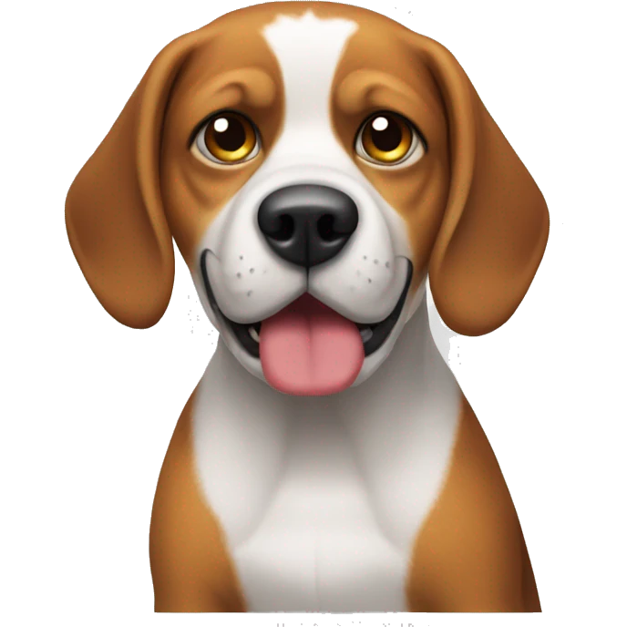 Bad beagle emoji