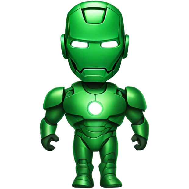 Ironman in green emoji