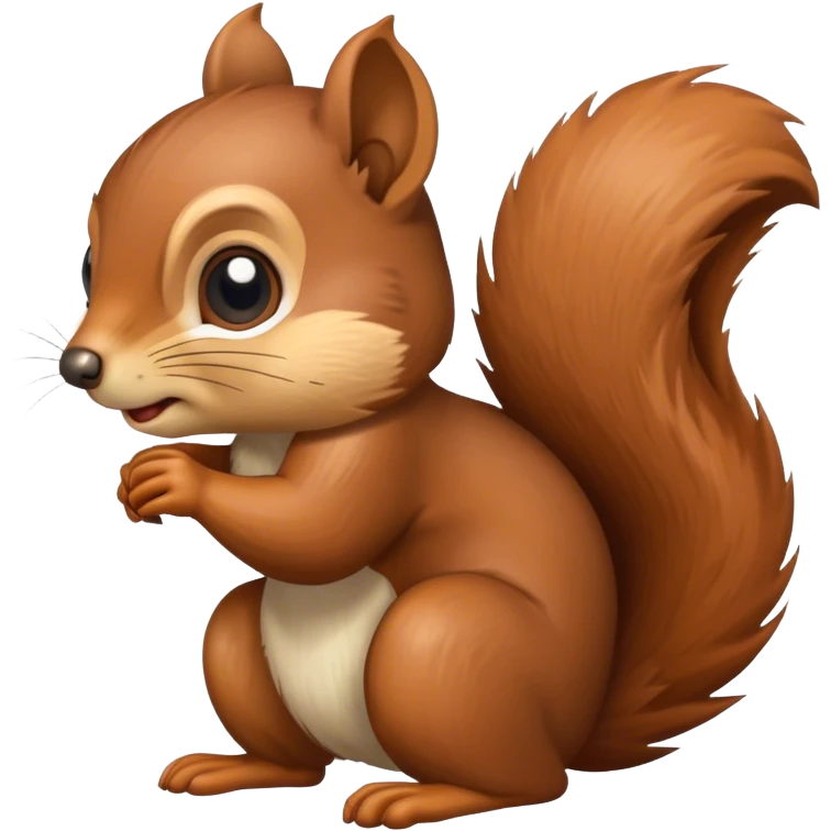 Sick squirrel  emoji