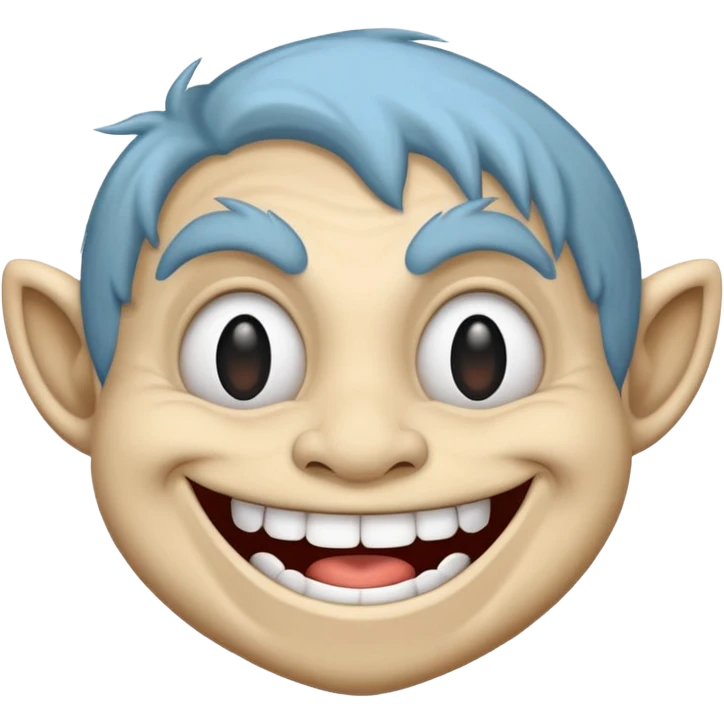Troll face emoji