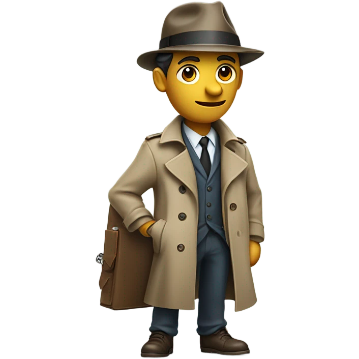 a man detective emoji