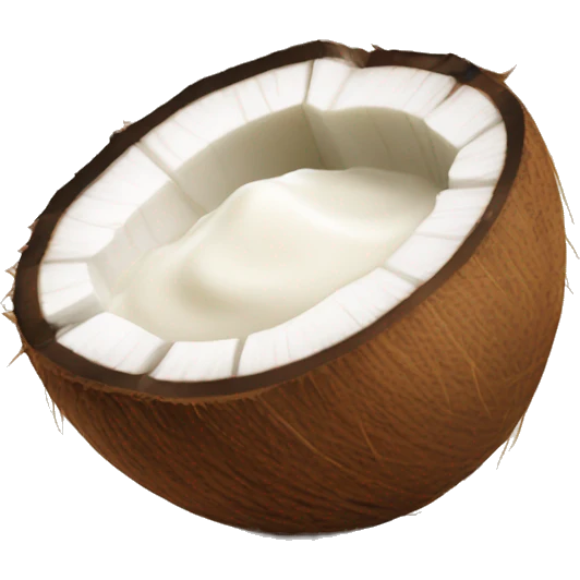 Coconut milk emoji
