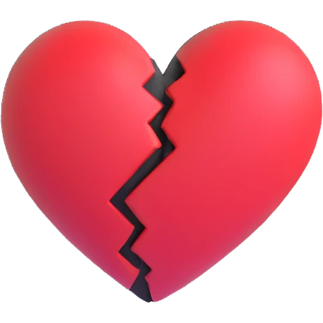 broken heart emoji
