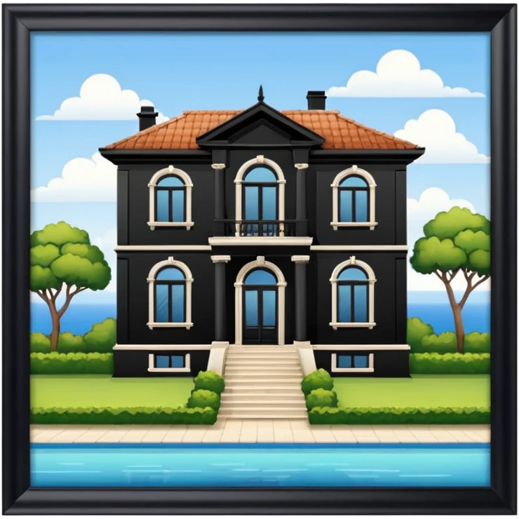 villa in good condition with only 1 abounded apartment emoji