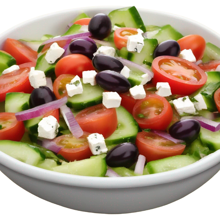 Greek salad emoji