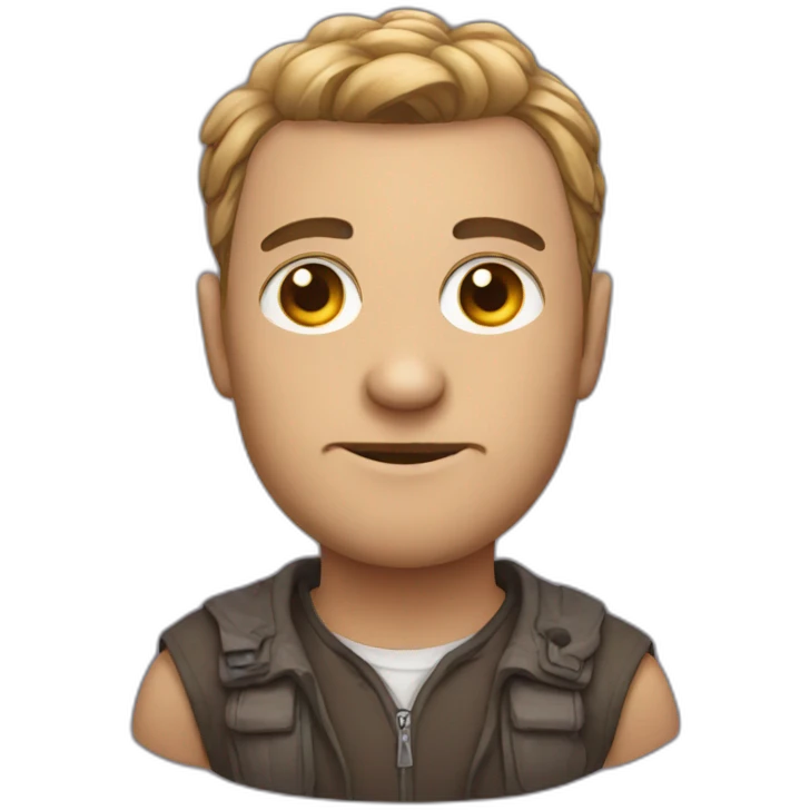 man with owl head emoji