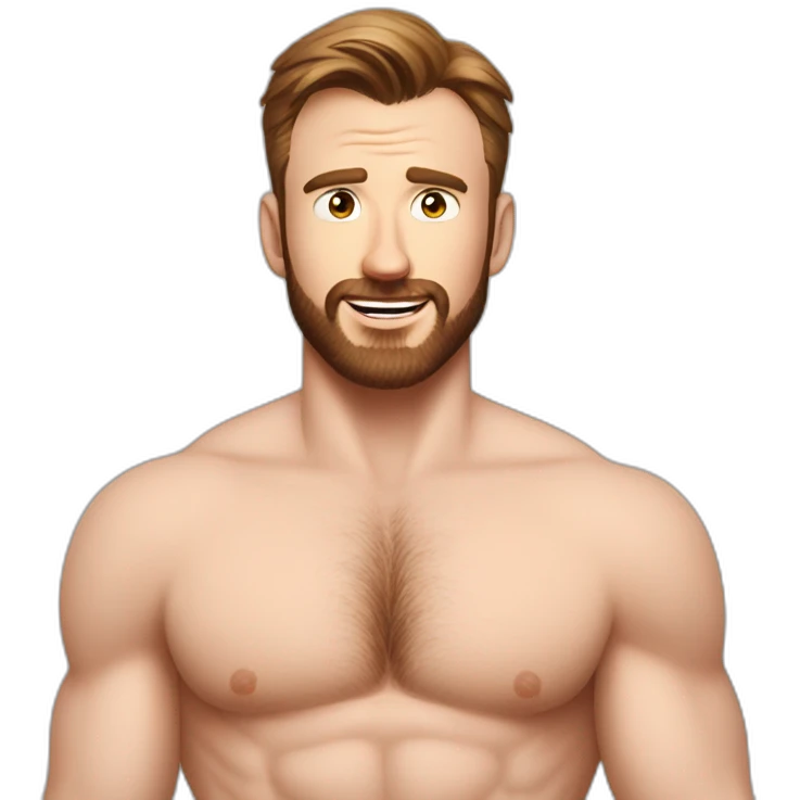 Chris evans shirtless emoji