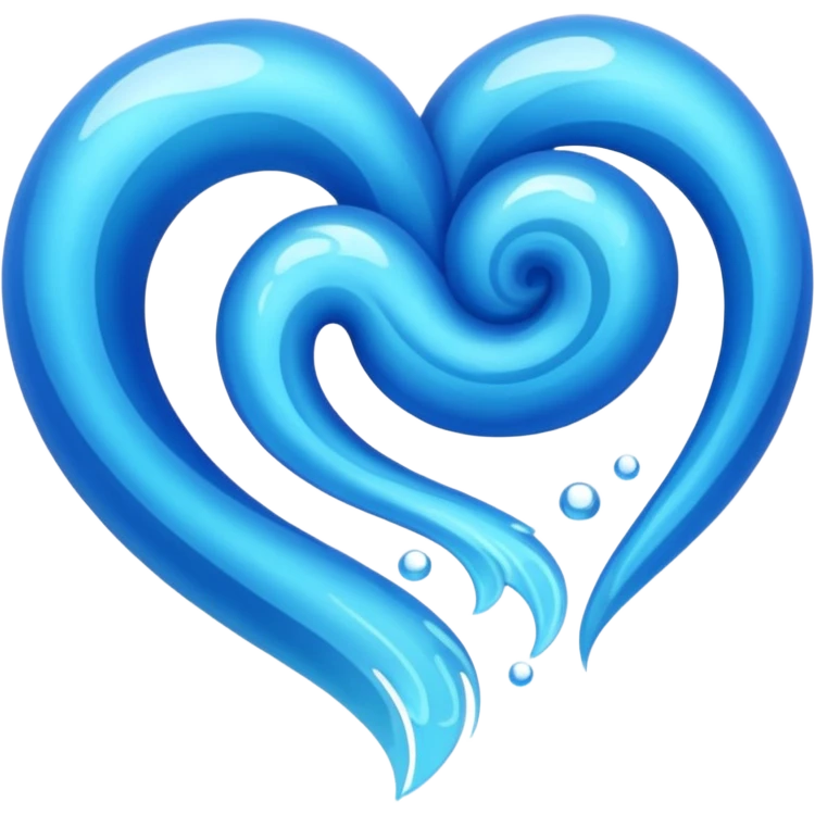 heart of sea flow emoji