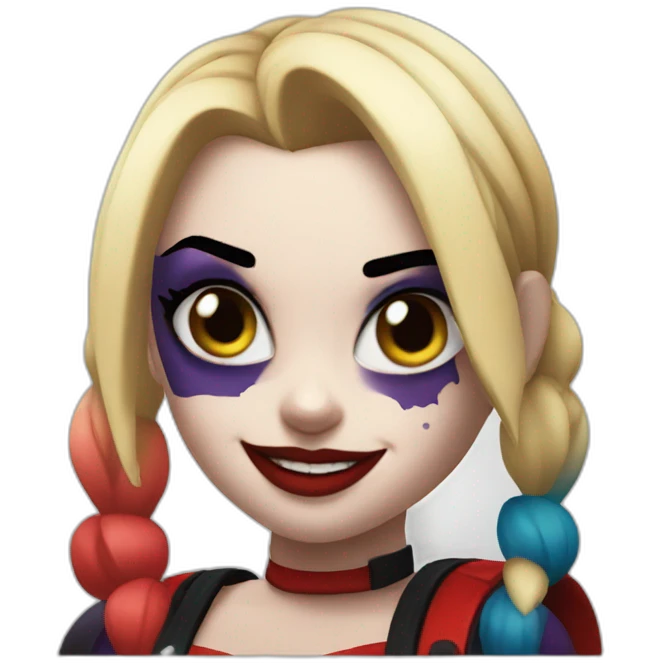 Harley Quinn emoji