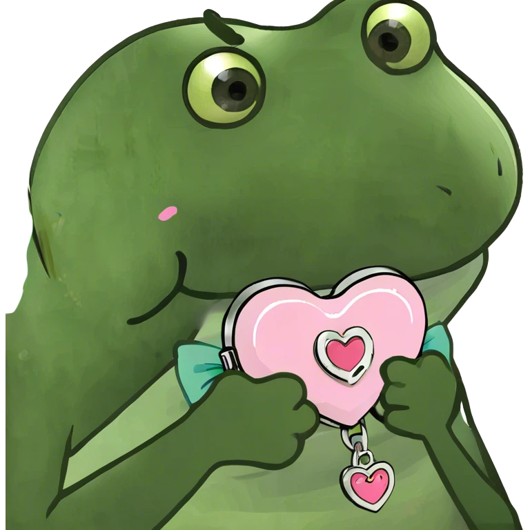 Pastel Pink heart  emoji